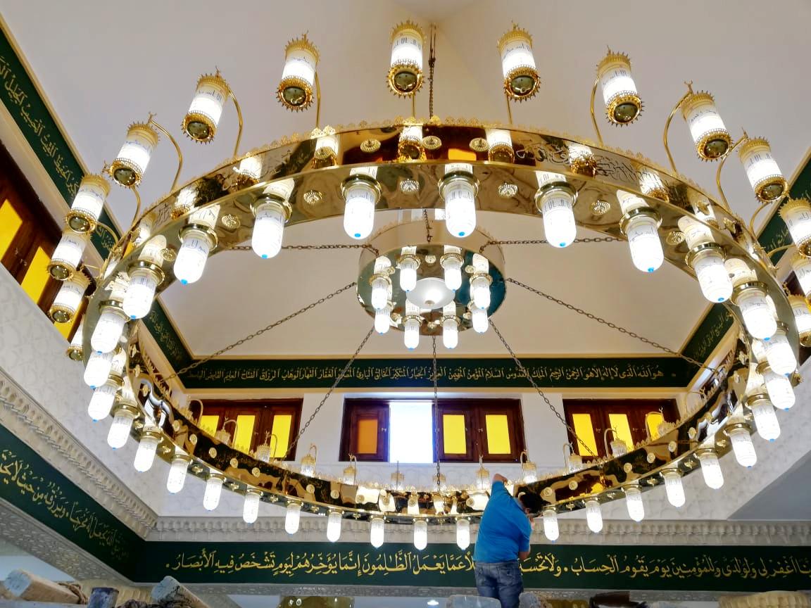 ثريات مسجد بشائر الخير — مصر