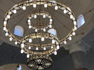 Modern Islamic chandeliers for lighting mosques