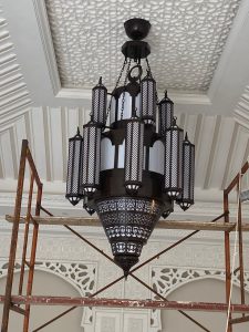 Modern chandeliers for mosques