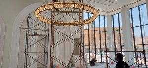 Modern chandeliers for mosques
