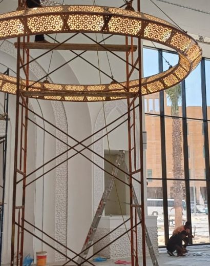 Modern chandeliers for mosques