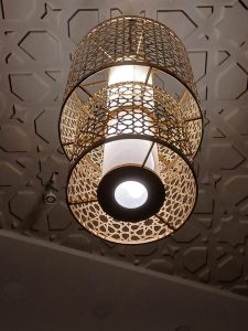 Modern chandeliers for mosques