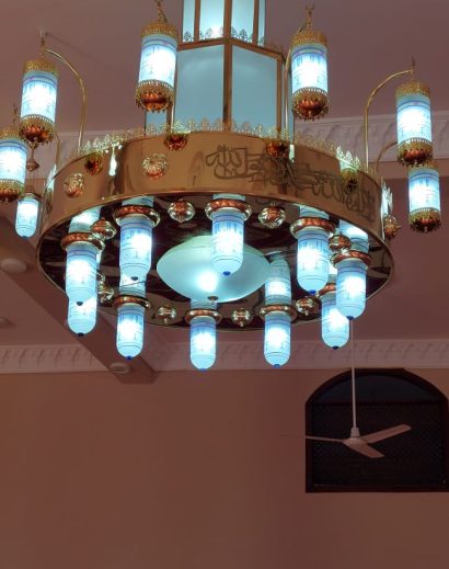 Mosque chandelier, 200cm, model of the Prophet's Mosque